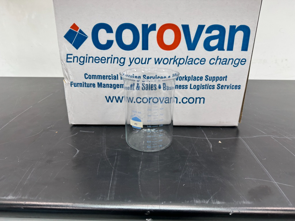 Image of Box Of Laboratory Glassware